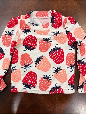 Just One You by Carter's 3T Girls Strawberry Rash Guard